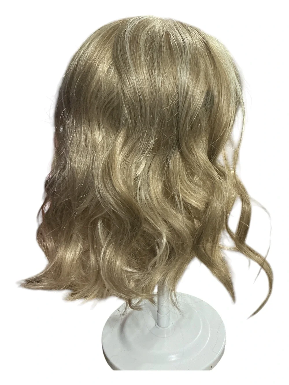 Blonde Wavy Women's Wig with Bangs CSC Marseille Couture Honey